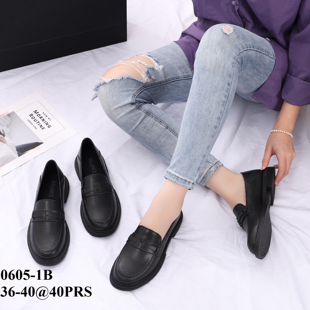 sepatu jelly karet pantofel hak 0605 Balance