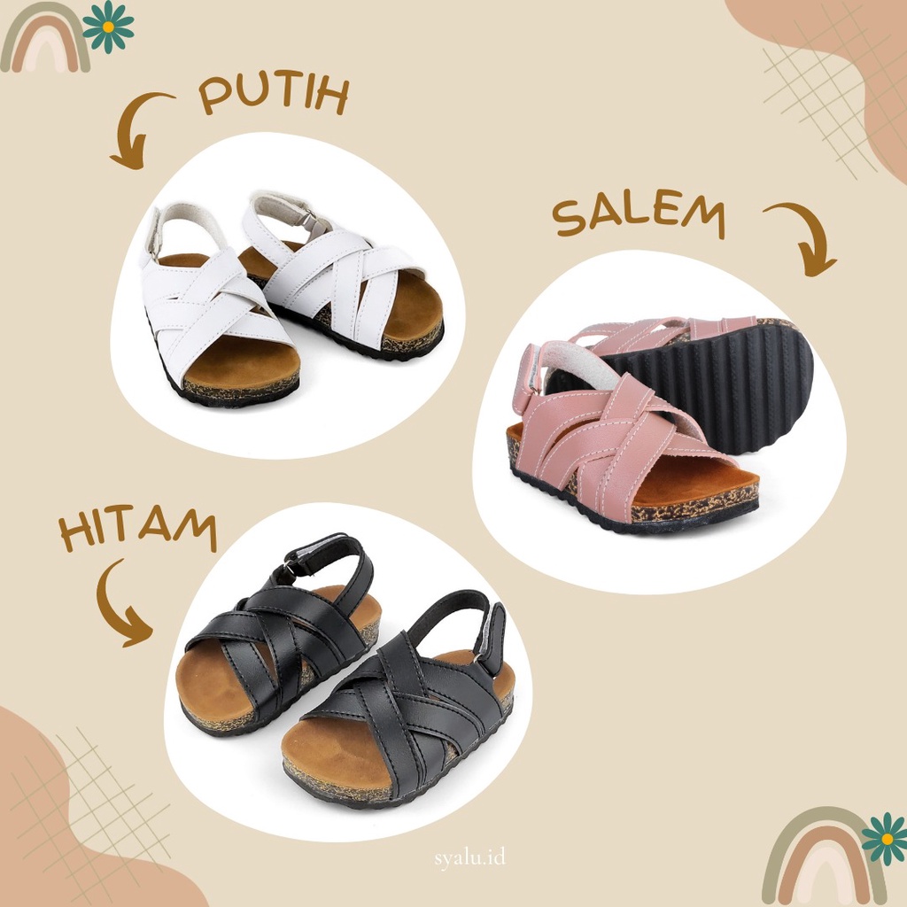 Sandal Anak Unisex Anyam Sintetis Lucu  Best Seller CHSL