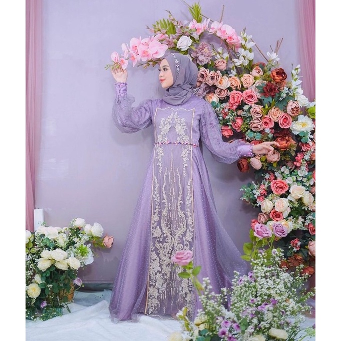 Dayana dress gamis - Open PO