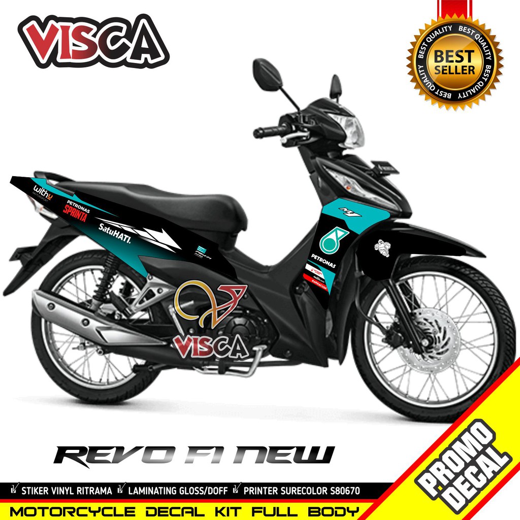 Decal Revo Fit New Stiker Revo Fit Fi dekal Revo Fit New Petronas