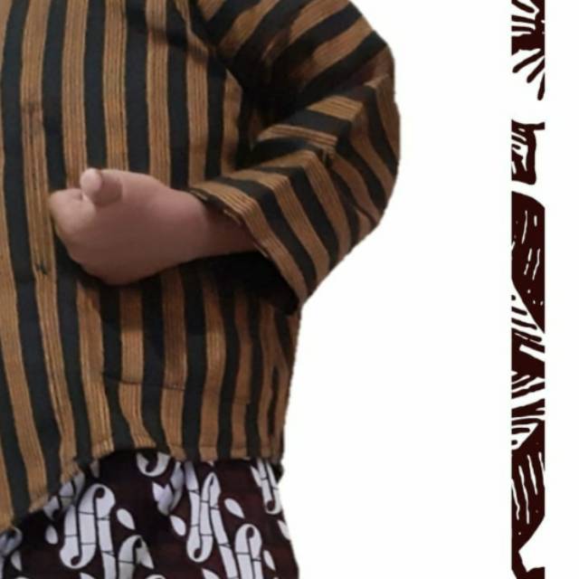 Baju/surjan lurik dewasa