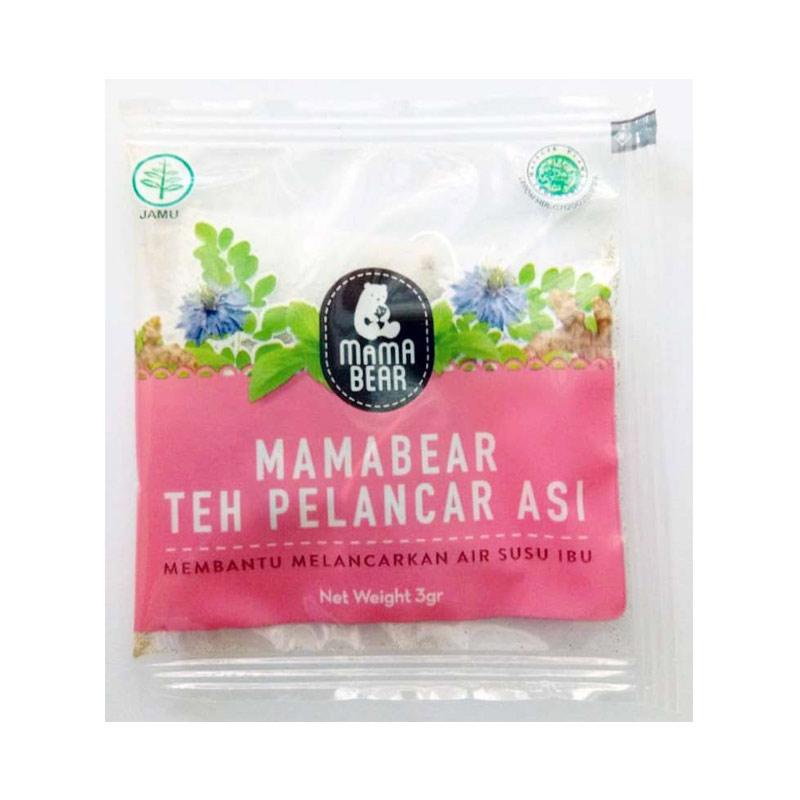 [SACHET] Mama Bear Teh Pelancar Asi Kemasan Sachet - MamaBear Asi Booster Herbal Eceran