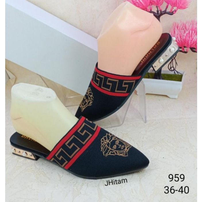 SANDAL FLAT IMPORT WANITA BALNANI 959