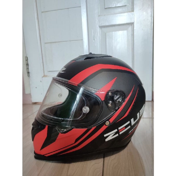 Zeus ZS822/ZS822B second original (sudah terpasang tear off post & pinlock)