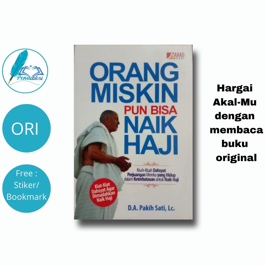 Jual Buku Orang Miskin Pun Bisa Naik Haji D A Pakih Sati Lc