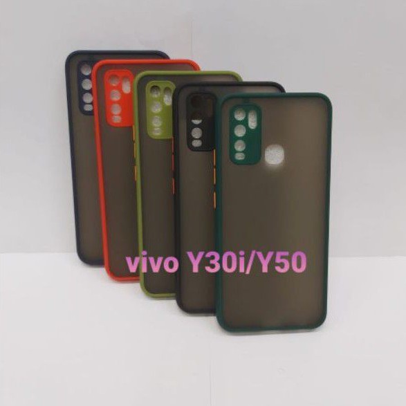 Case Fuze Dove Vivo Y30i/Y50 Pelindung Kamera