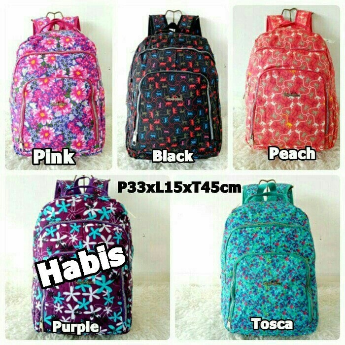 HARGA MURAH Tas Ransel Kipling Motif Jumbo 3slet