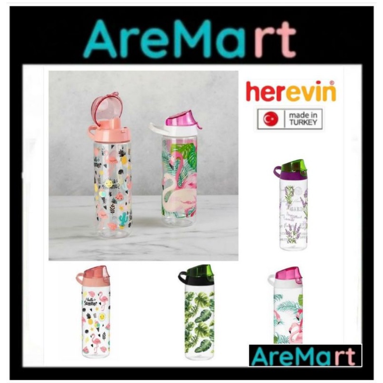 Made in Turkey Herevin Sports Bottle botol air botol minum botol bekal botol anti tumpah botol anti 