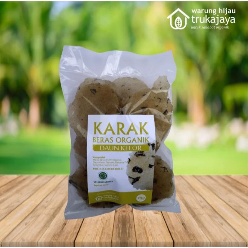 

Karak Beras Organik (Kerupuk Beras Organik)