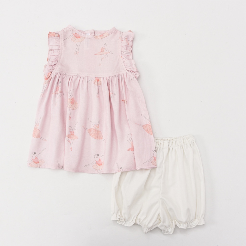 Bambini y Madre Ballet De La Nuit Dress