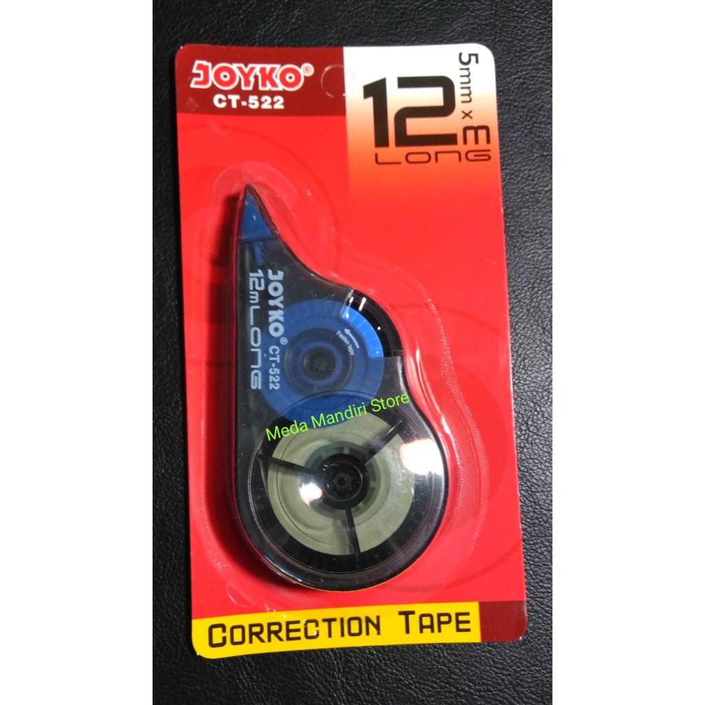 Jual TipeX Correction Tape Joyko CT522, Panjang 12 meter Shopee Indonesia