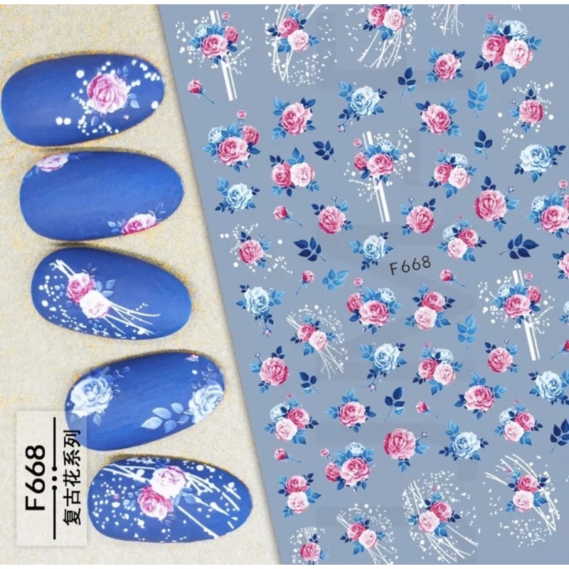 Hiasan Kuku Nail Art Stiker