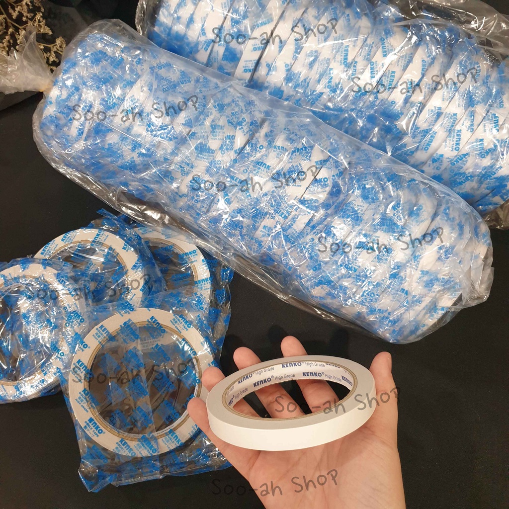 

Double Tape Perekat 2 Sisi Kenko 1 Roll 12MM Blue - High Grade