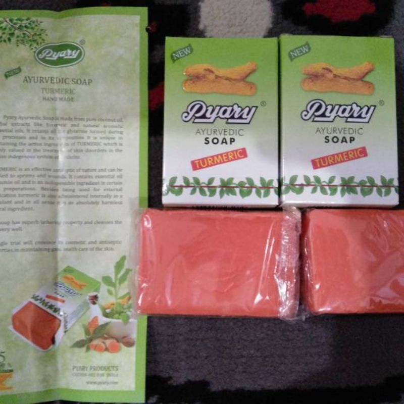 Sabun Arab Pyary Original 100% Pyari Turmeric Soap Pyary India Ori Termurah