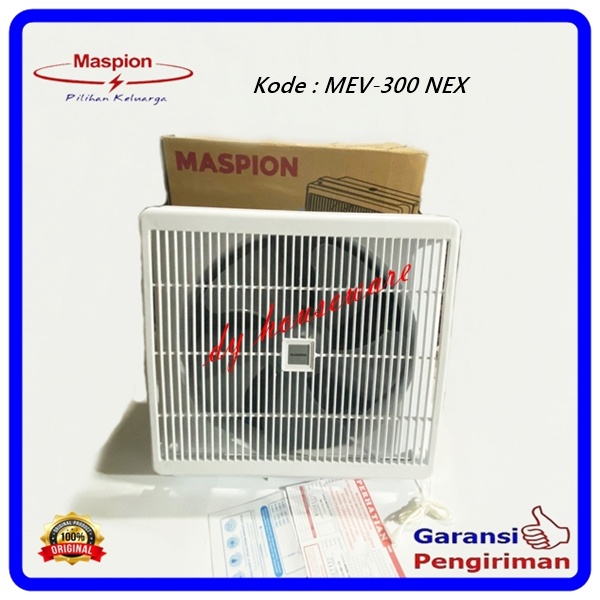 Kipas Angin Dinding Hisap Exhaust Fan 12 Inchi Maspion MEV-300 NEX
