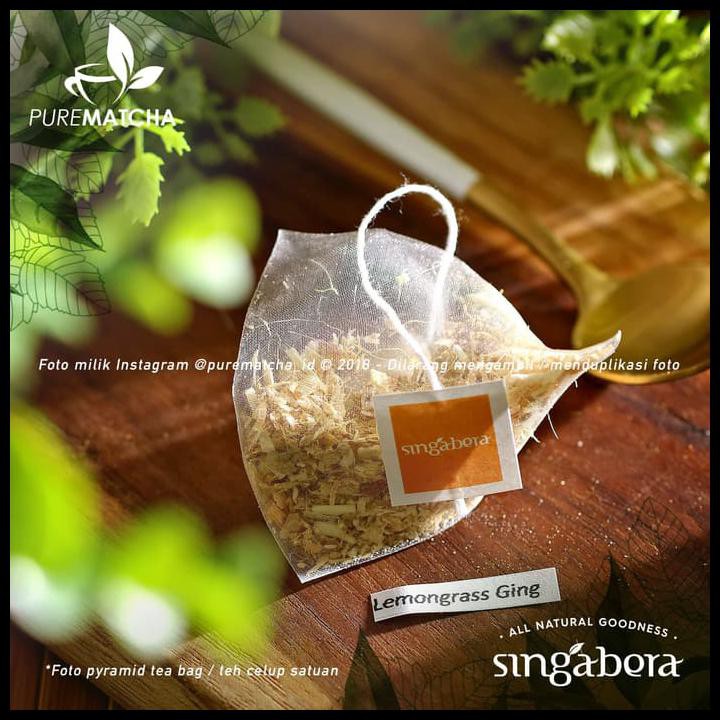 

Singabera Teh Premium Indonesia - Singabera Lemongrass Ginger 1 Tb