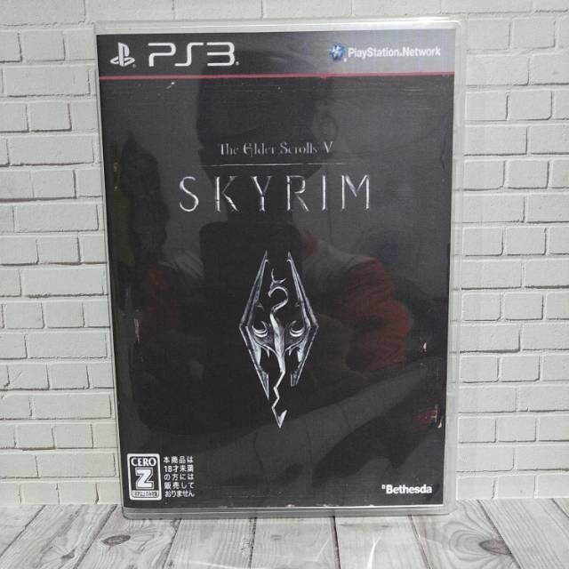 BD CD KASET ORIGINAL PS3 The Elder Scroll V Skyrim Jpn Bahasa Jepang