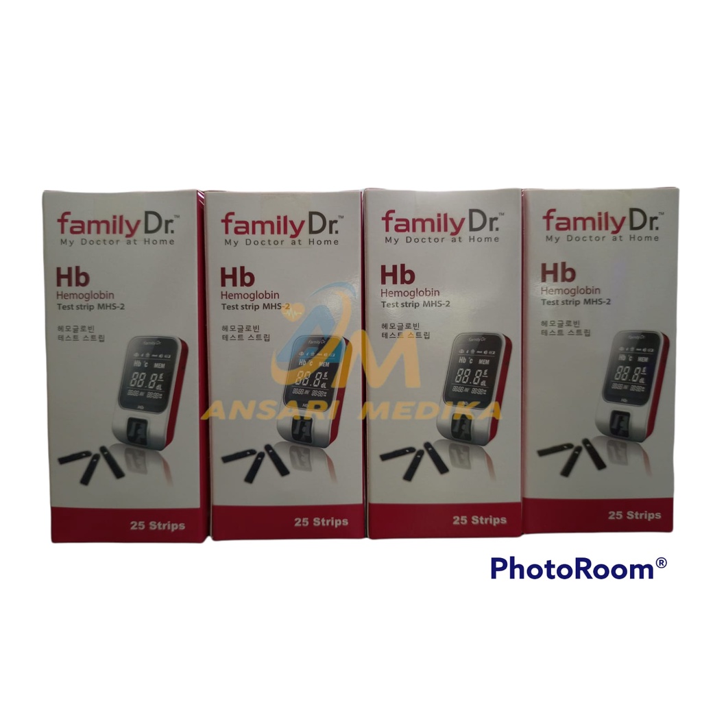 FAMILY DR STRIP HEMOGLOBIN STIK ISI ULANG HB