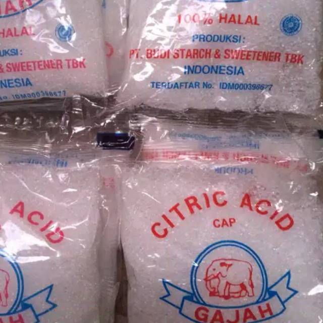 

Citrun citrid acid cap gajah isi 20