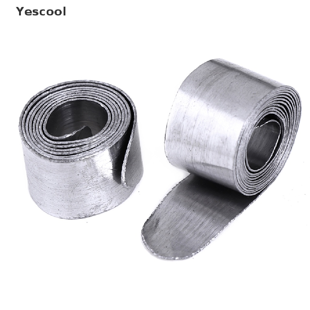 Yescool Lembar Timah Pemberat Umpan Pancing Ukuran 0.6mm-1.2mm 30m