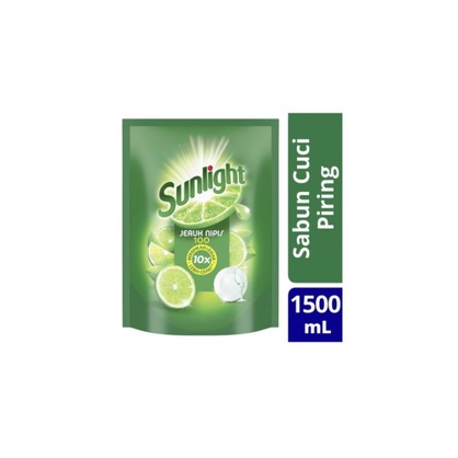 Sunlight pencuci piring jeruk nipis 1.500ml