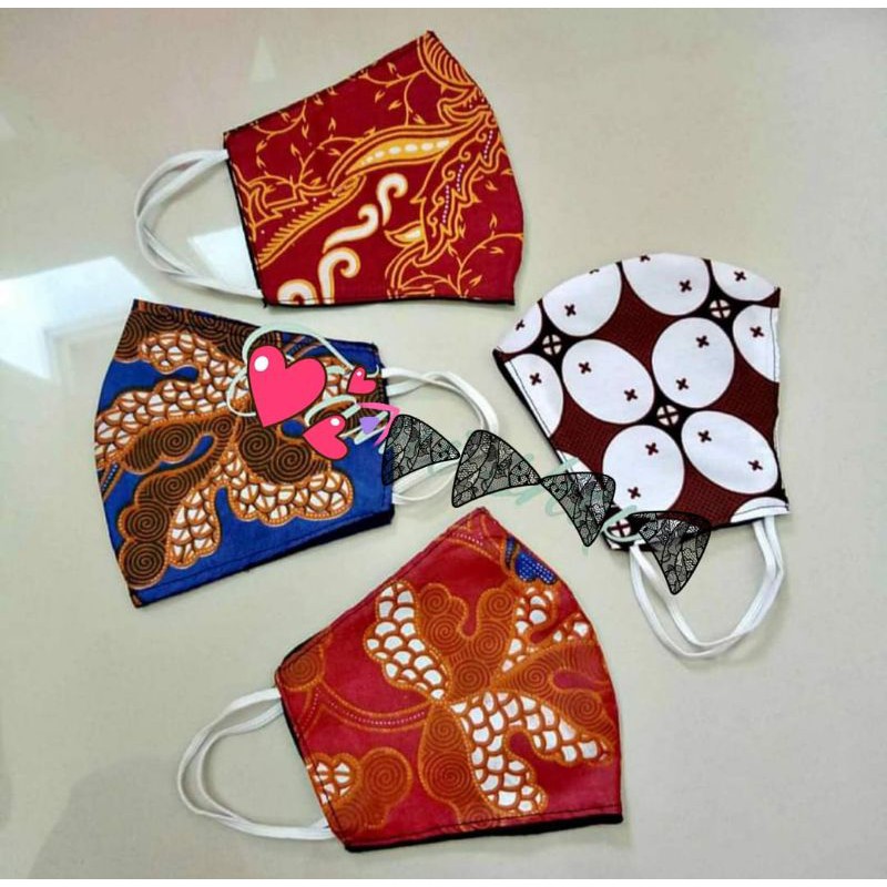  masker  motif batik  Shopee  Indonesia