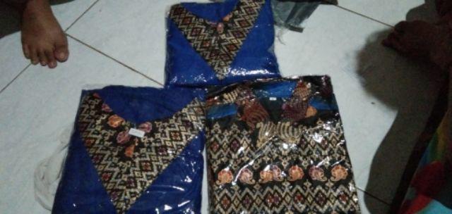 Maura Couple - Sania Ruffle Batik Ori Gamis Balotelli Azzahra Jumbo