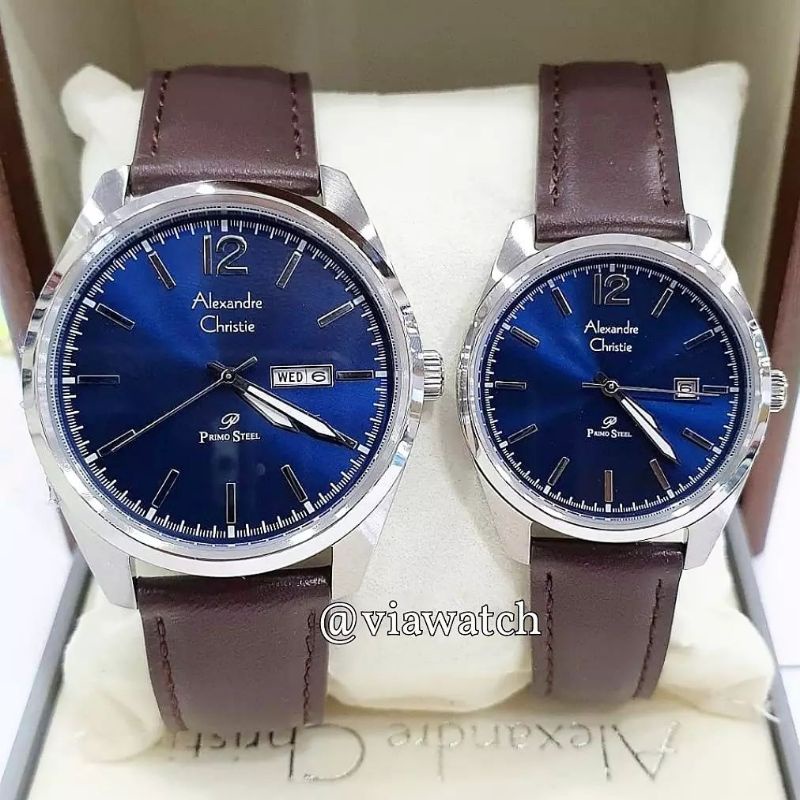 Jam Tangan Couple Alexandre Christie Ac1012