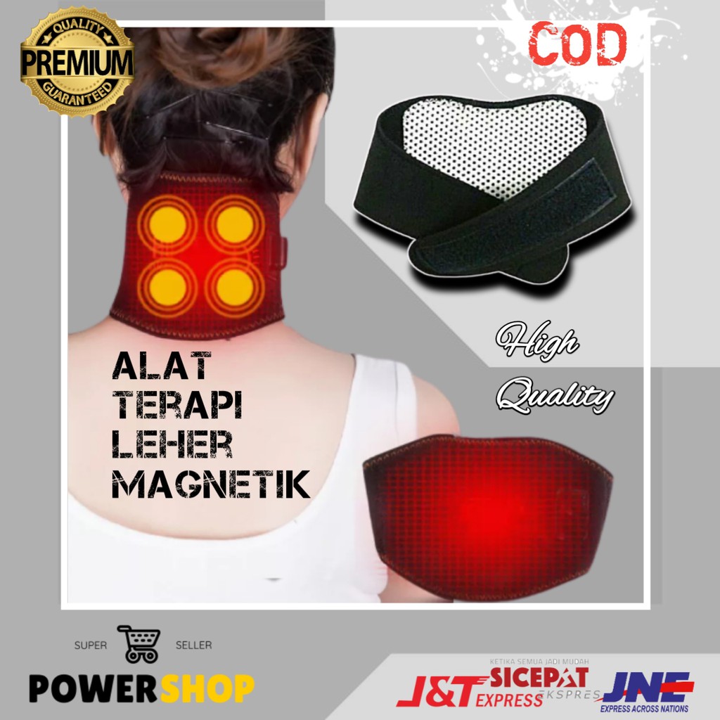 ALAT TERAPI KESEHATAN PEMANAS PENGHANGAT LEHER ALAT TERAPI LEHER MAGNETIK THERAPY NECK