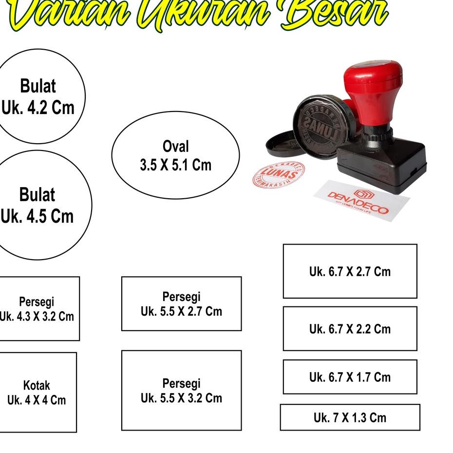 

Baru - Stempel Custom Otomatis