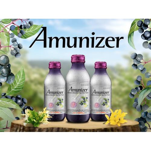 Amunizer Botol Vitamin Dan Zinc 140ml + BUBBLE WRAP