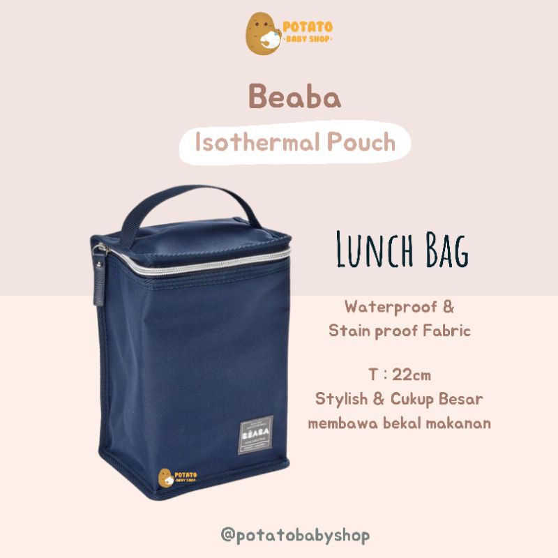 Beaba Isothermal Pouch - Thermal Lunch bag Tahan Panas