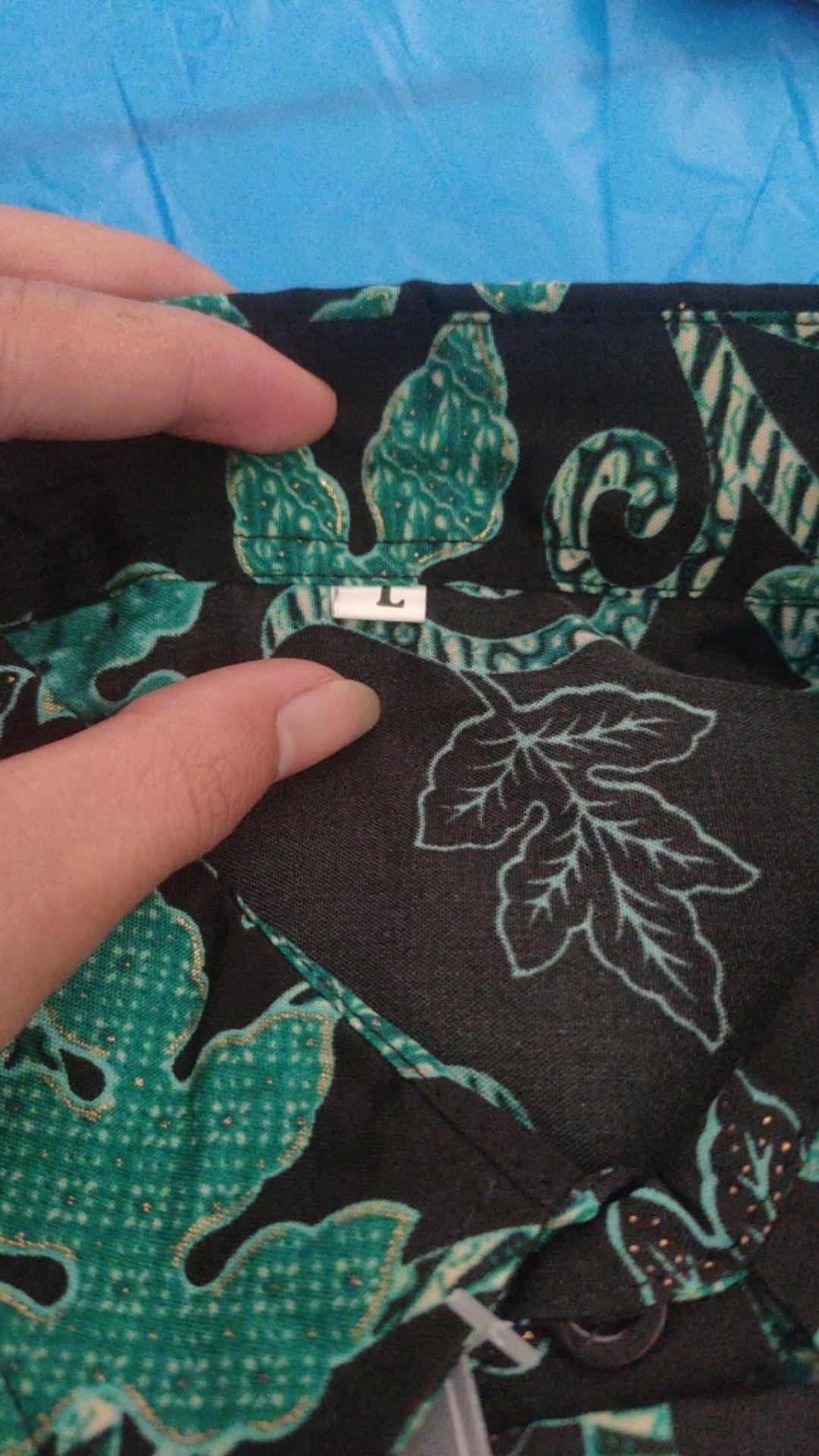 (realpict) Kemeja Batik Dewasa Prada Lengan Panjang (m / L)