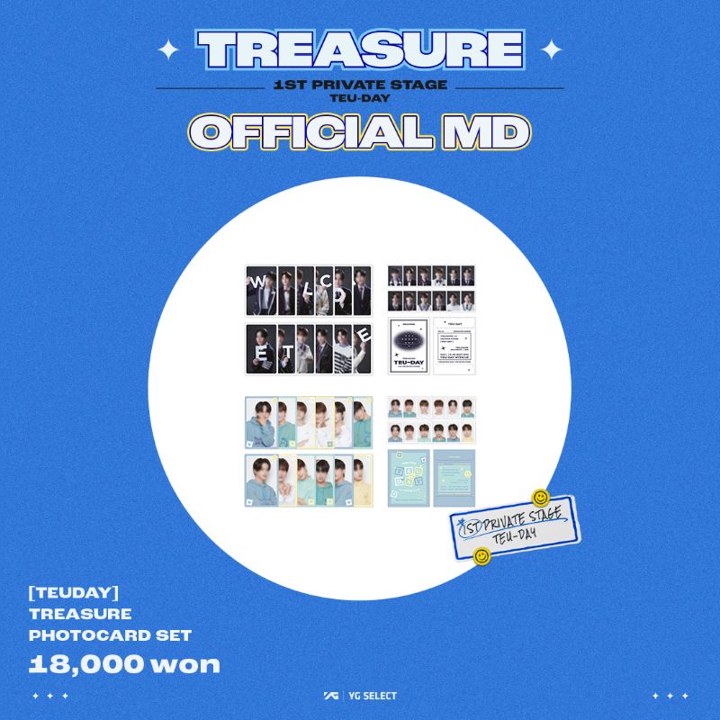 SHARING TREASURE TEUDAY MD | Photocard Member Set