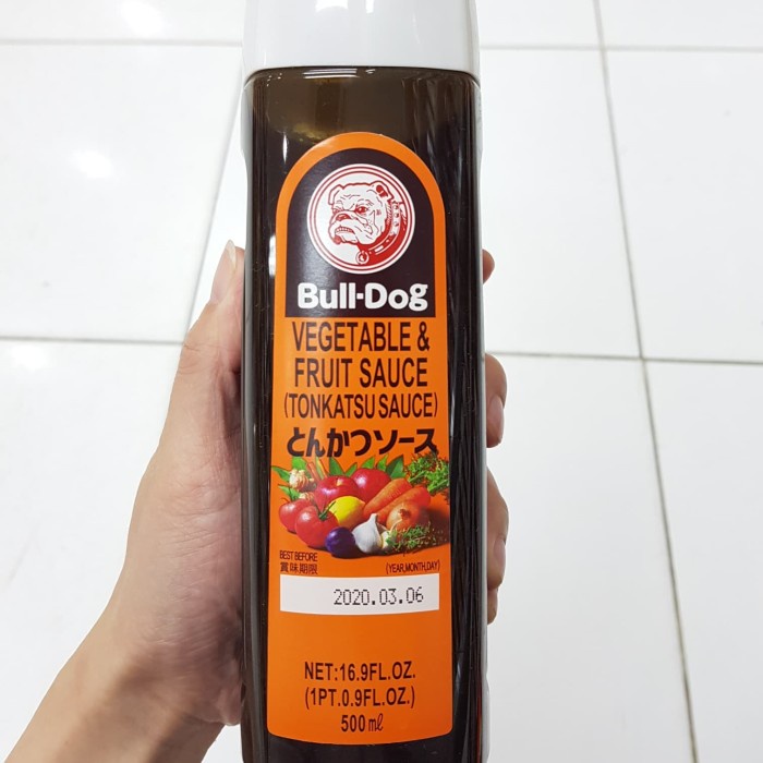 

BULLDOG Tokyo Tonkatsu Sauce 300ml- Saus KatsuTakoyakiOkonomiyaki - 500ml