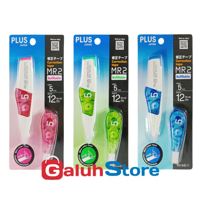 

Murah Plus Correction Tape Mr2 Wh645 5Mm X 12M Gilaa!!!