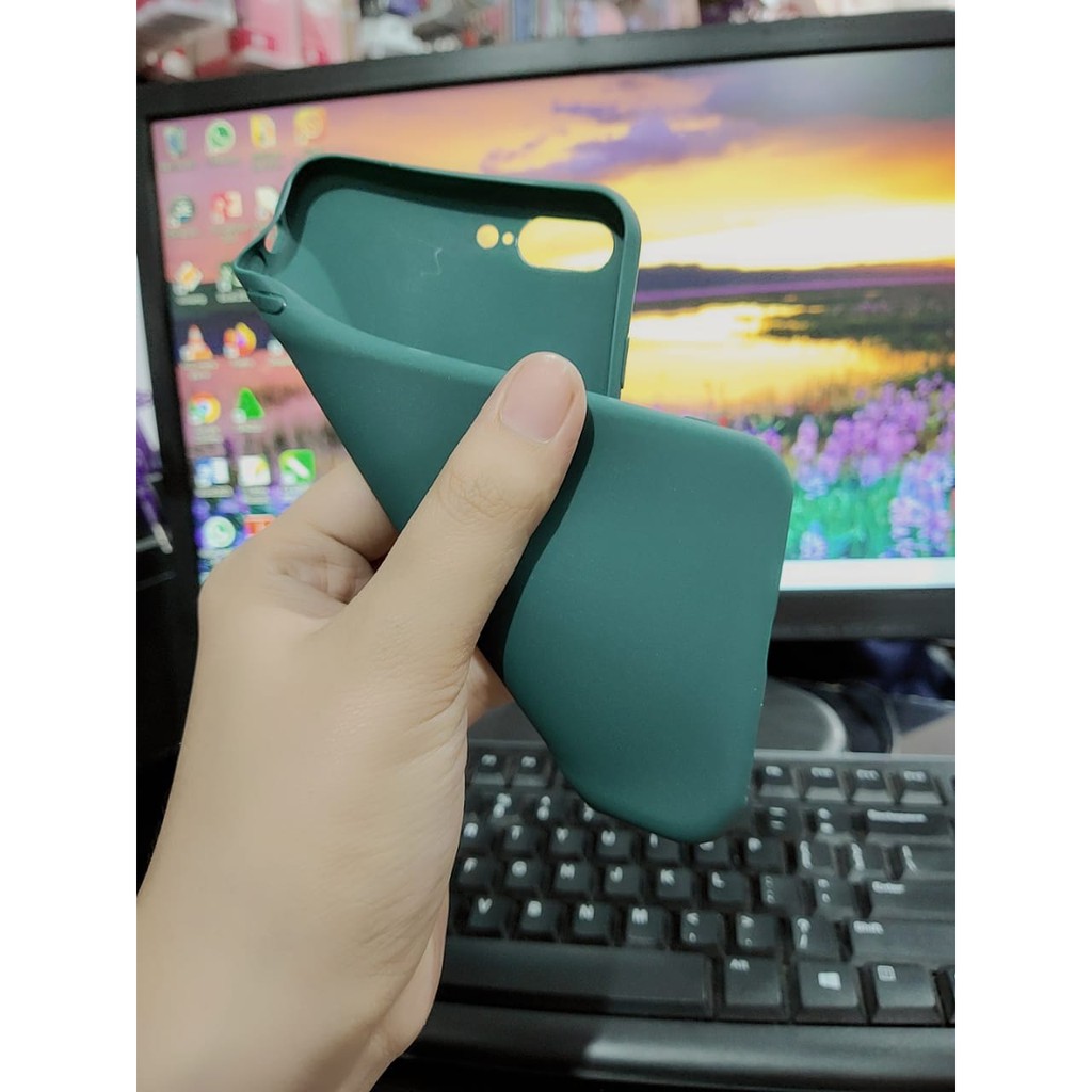 TPU MACARON iPhone 7 Plus 5.5 Inchi Softcase Silicon Candy Anti Noda iPhone 8 Plus Full Cover