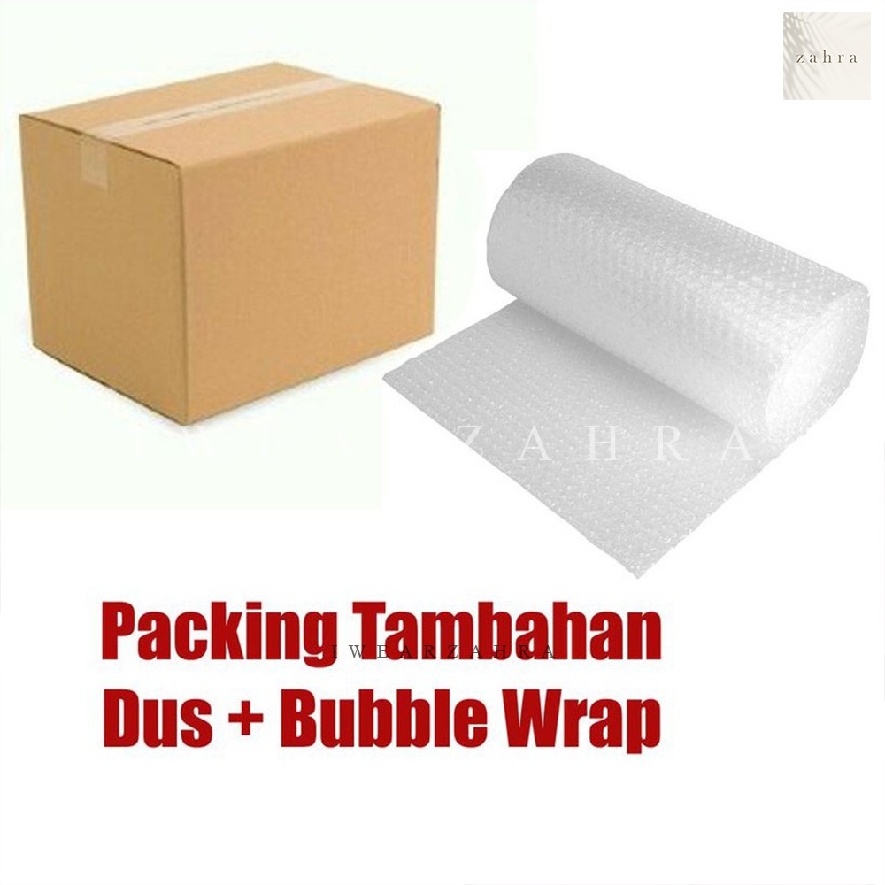 

[EXTRA] BUBBLE WRAP & KARDUS - packaging tambahan extra reseller & dropshipper wrapping kado packing