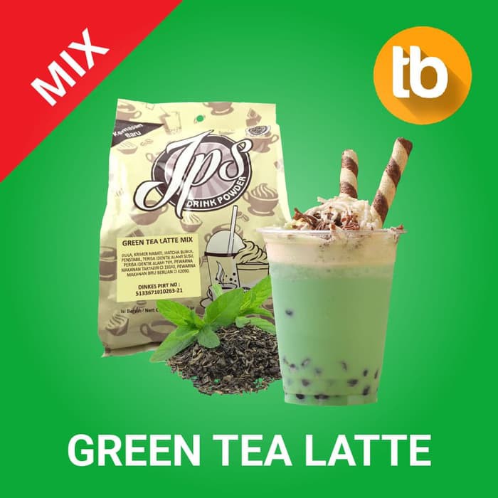 

JPS Bubuk Green Tea Latte Mix (Bubuk minuman dan makanan)
