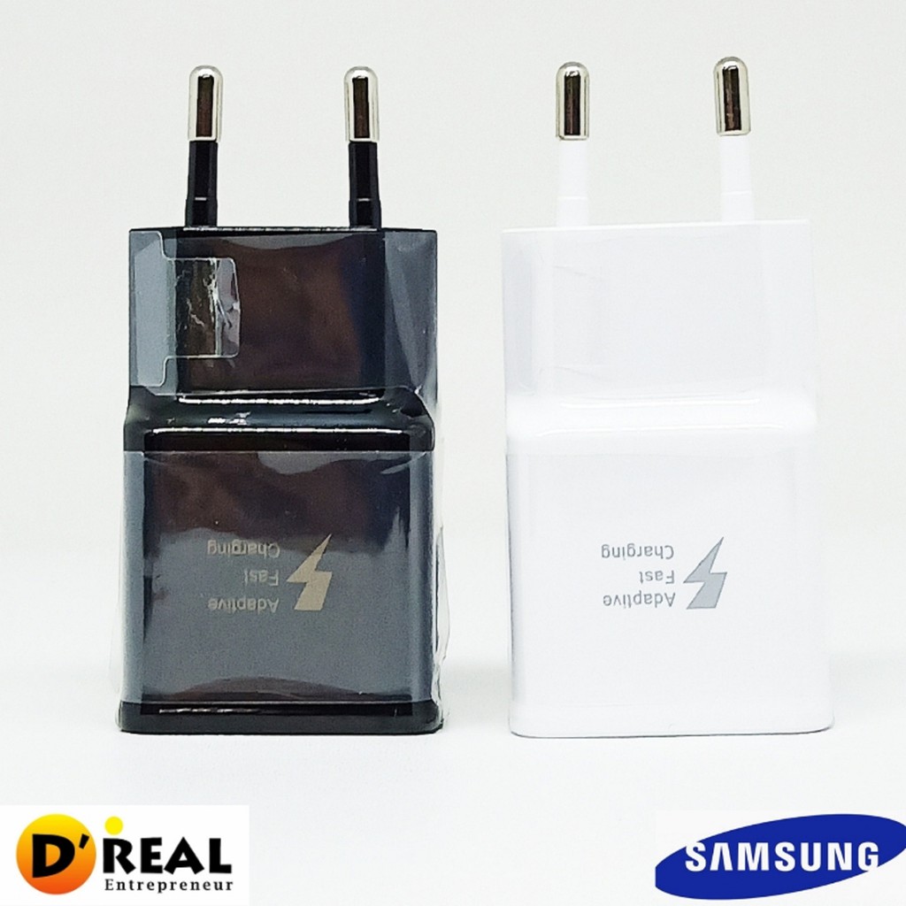 Batok / Kepala Charger / Adapter Charger  Samsung Original Fast Charging 2.4A