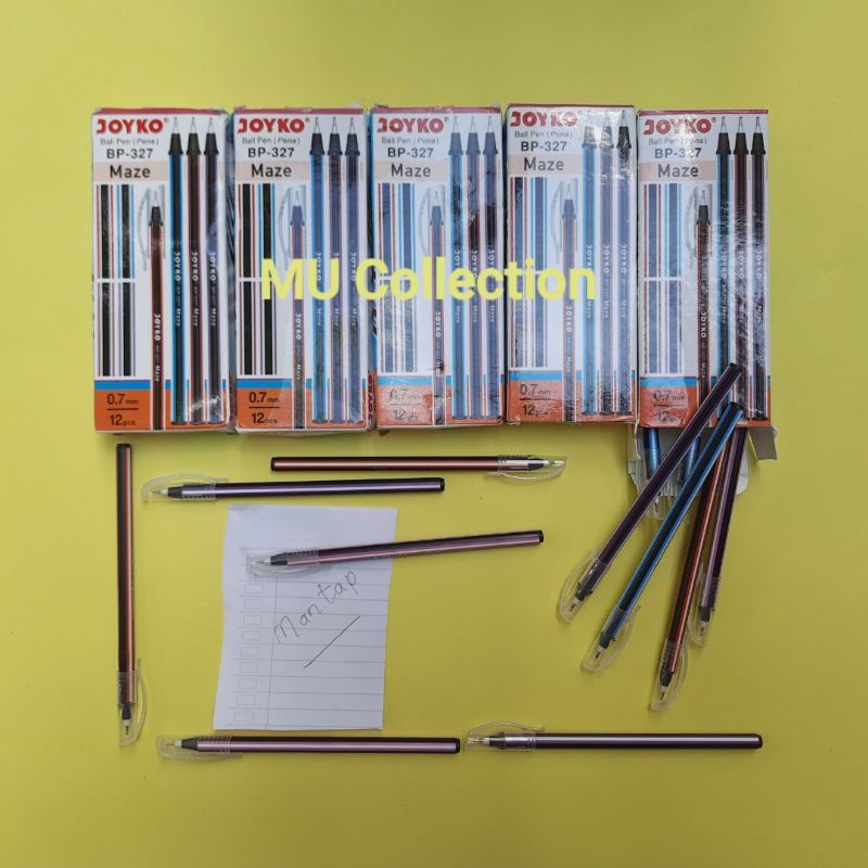 

[12 pcs] Pena JOYKO Maze BP-327 Pulpen murah berkualitas