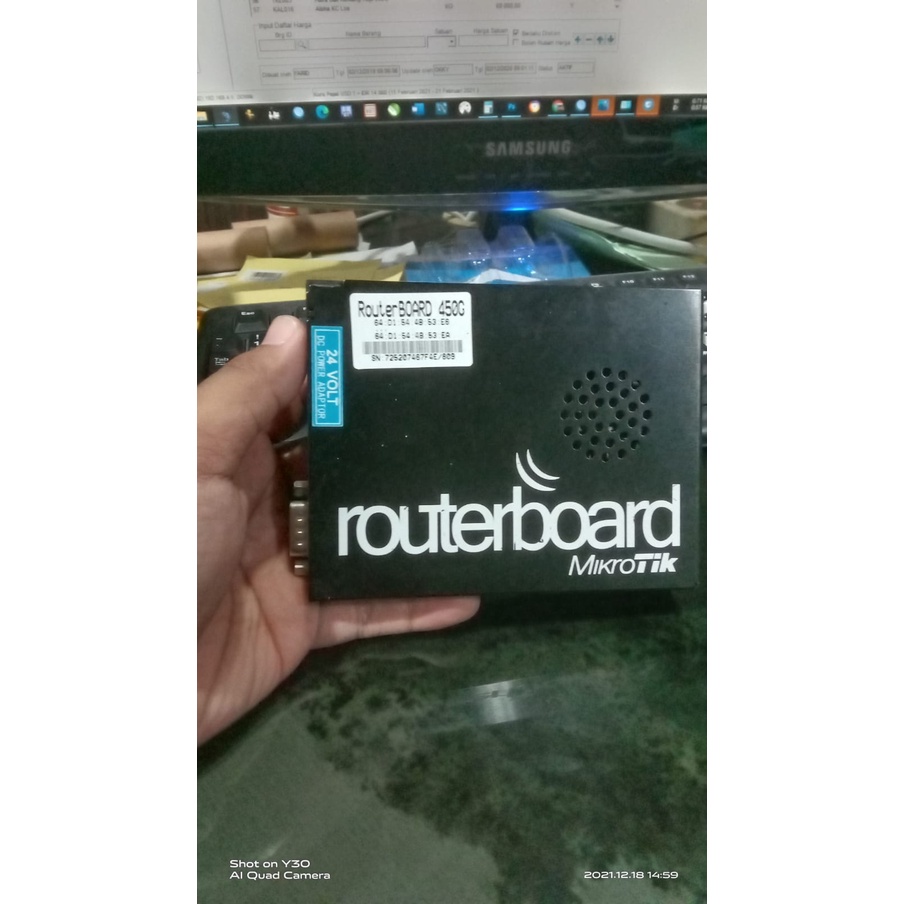 mikrotik RB450g second