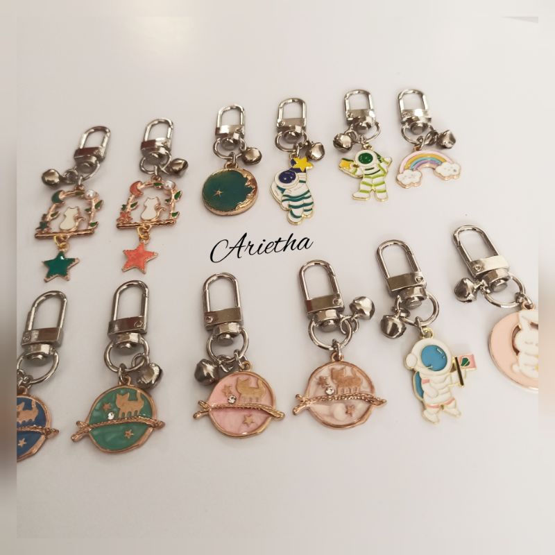 KEYCHAIN KERINCING CHARM EPOXY