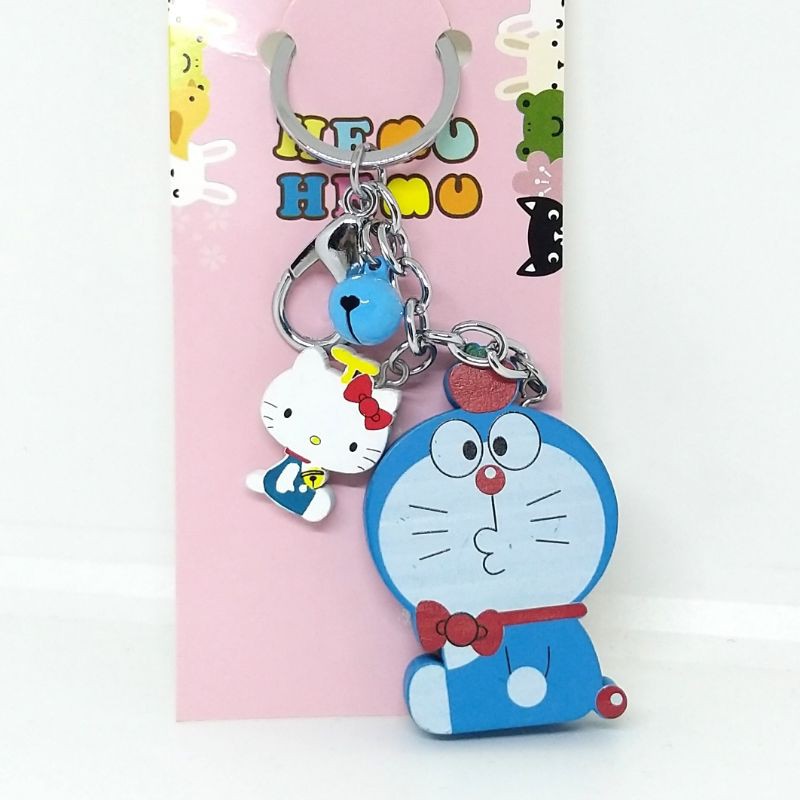 doraemon gantungan kunci kayu/doraemon keychain/doraemon gantungan kunci/doraemon keychain/doraemon 