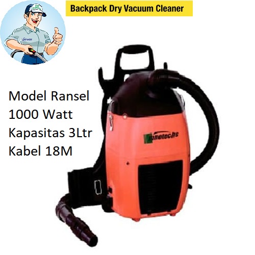 Vacuum Backpack Via Grab / Gojek Instant