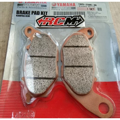 KAMPAS REM DISK PAD DEPAN DPN R25 R 25 MT25 R MT 25 ORI ORIGINAL YAMAHA YGP ASLI 1WD-25805-00