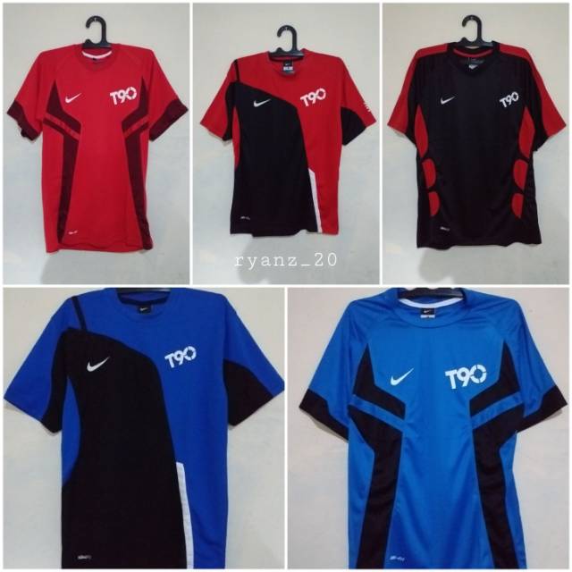 Atasan Jersey Futsal Nike T90 Free Masker Scuba Shopee Indonesia