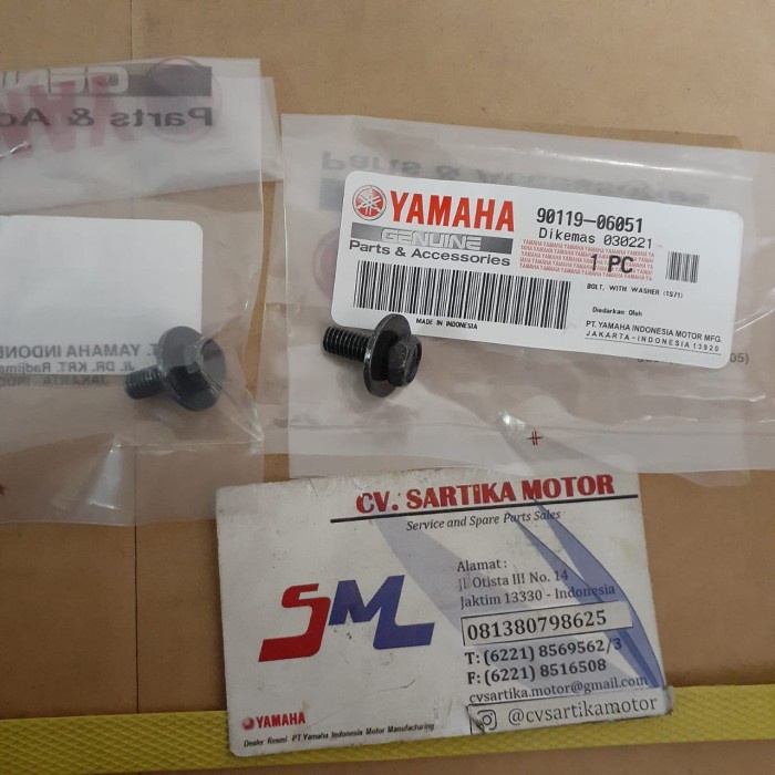 Baut Box Filter Saringan Udara Jupiter Mx, Vixion, R15 90119-06051