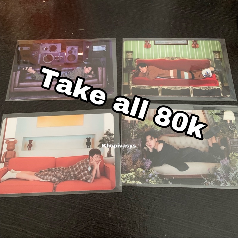 PC PHOTOCARD Official BTS BE DELUXE RM Namjoon Jimin V Taehyung Jungkook Rebahan