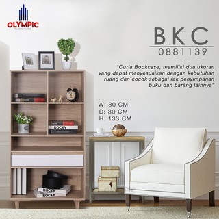 Olympic Curla Series Bookcase Rak  Buku  Kecil  BKC 